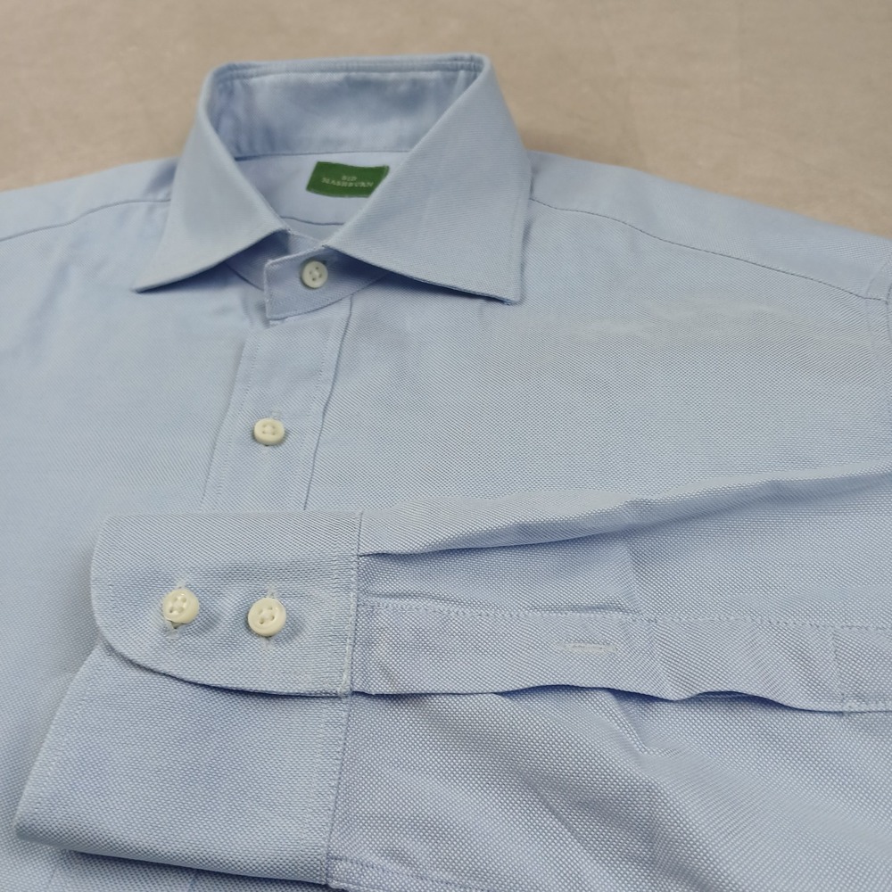 Sid Mashburn Medium Mens Shirt Oxford Spread 22x29 FLAWS